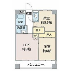 新橘ビルの物件間取画像